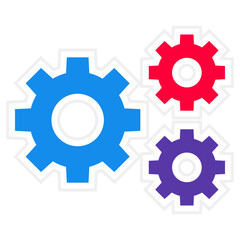 Setting Sticker Icon