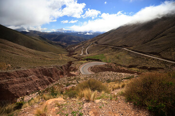 Mirador Cuesta de Lipan near Purmamarca, Argentina