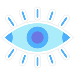 Eye Sticker Icon