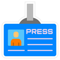 Id Card Sticker Icon