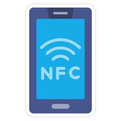 Nfc Sticker Icon