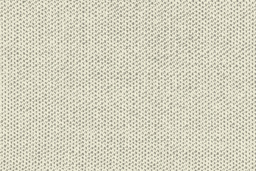 An illustration of beige color drill cotton fabric texture as background