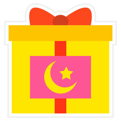 Gift Sticker Icon