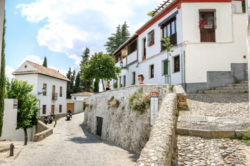Sacromonte, a traditional neighbourhood in the eastern area of Granada