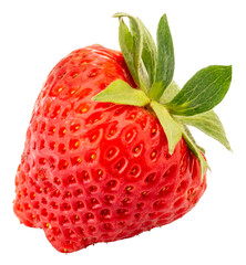 Ripe red strawberry