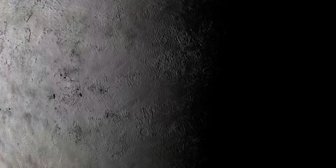 Surface of natural satellite of Neptune Triton. 3d render