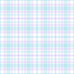 Gingham patterns. Spring summer light pastel colors. Seamless Easter holiday print. Scottish tartan vichy textured check plaids for dress, shirt, tablecloth, or other.