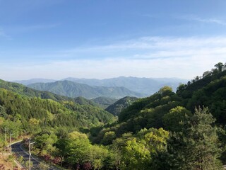 Obraz premium Korea's beautiful sky and scenery