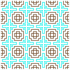 Seamless vector background with repeat pattern.Abstract ethnic rug ornamental seamless pattern.Perfect for fashion, textile design, cute themed fabric, on wall paper, wrapping paper and home decor.