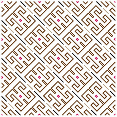 Seamless vector background with repeat pattern.Abstract ethnic rug ornamental seamless pattern.Perfect for fashion, textile design, cute themed fabric, on wall paper, wrapping paper and home decor.