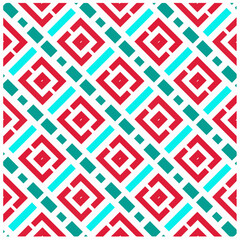 Seamless vector background with repeat pattern.Abstract ethnic rug ornamental seamless pattern.Perfect for fashion, textile design, cute themed fabric, on wall paper, wrapping paper and home decor.