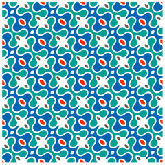 Seamless vector background with repeat pattern.Abstract ethnic rug ornamental seamless pattern.Perfect for fashion, textile design, cute themed fabric, on wall paper, wrapping paper and home decor.