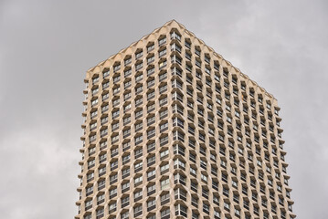 Apartment Building High Rise in Paris, France