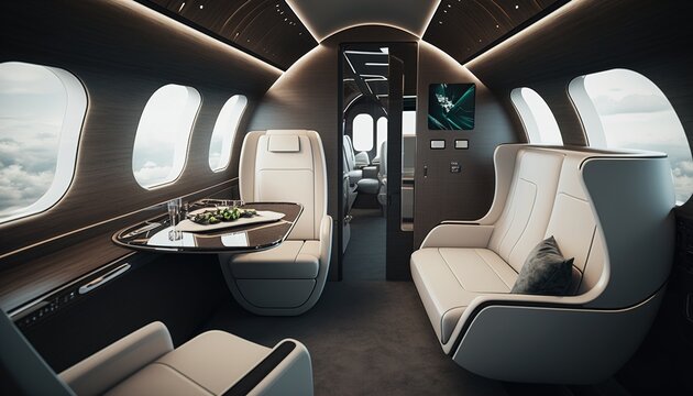 Experience the High Life: Luxury and Comfort Inside a Private Jet