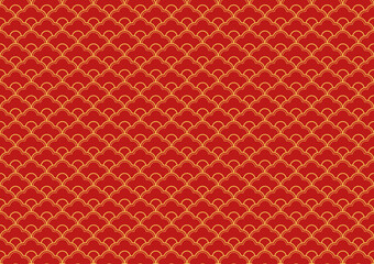 Chinese pattern wallpaper, oriental background for New Year. Vector illustration. New Year 2024.
