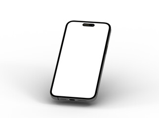 Mock up of smartphone - 3d rendering