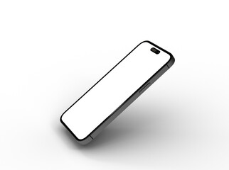 Mockup - smartphone  With Blank Screen in 3d