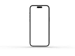 Mockup - All-screen smartphone mockup isolated 3d