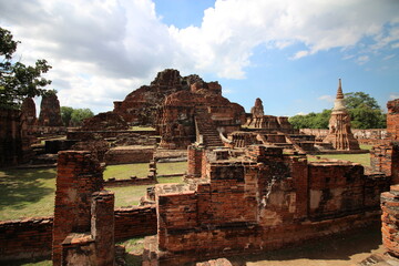 ruins of archaeological site