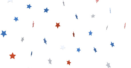  Independence Day background with stars.