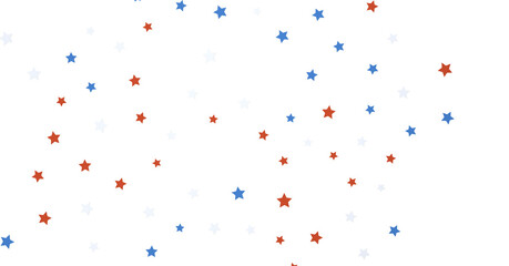  Independence Day background with stars.