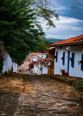 Obraz premium Barichara calles 