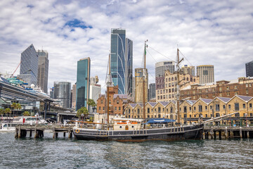 Fototapeta na wymiar Circular Quay, Sydney, Australia