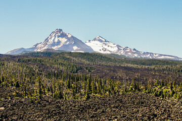 Three Sisters Volcano in Bend, Oregon