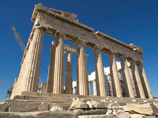 Obraz premium Athen und die Akropolis in Griechenland