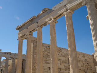 Athen und die Akropolis in Griechenland