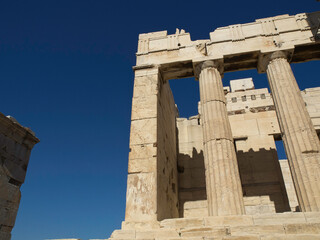 Athen und die Akropolis in Griechenland