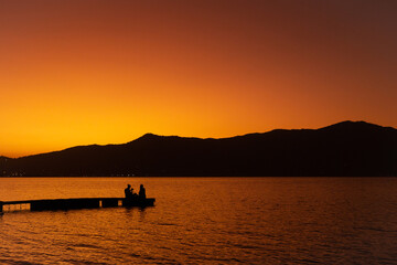 The Golden Hour in Nature: The Sun Painting the Sky and the Earth