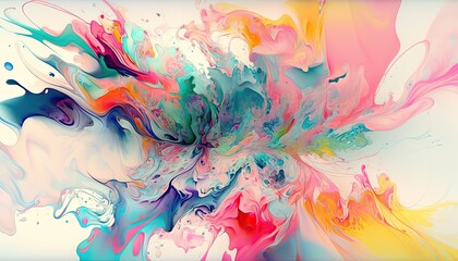 Fototapeta na wymiar Colorful abstract desktop image 