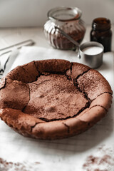 chocolate chip cookies and coffee cake torte chocolate cloud