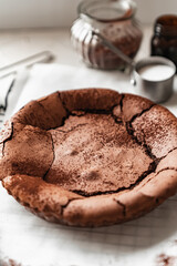 chocolate chip cookies and coffee cake torte chocolate cloud