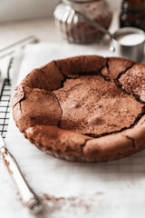 chocolate chip cookies and coffee cake torte chocolate cloud