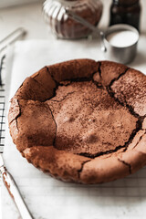 chocolate chip cookies and coffee cake torte chocolate cloud