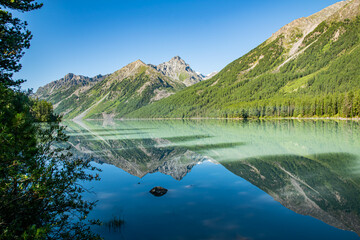 lake in the mountains