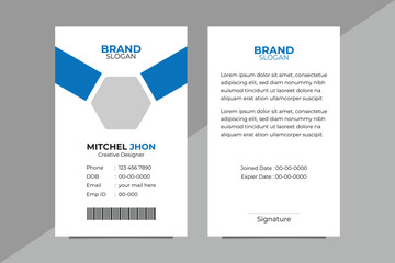 ID Card Design Template
