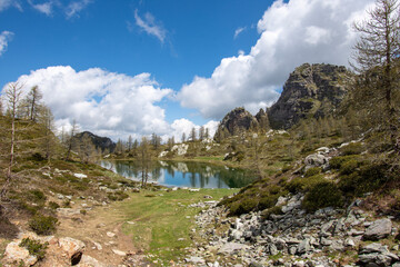 river in the mountains