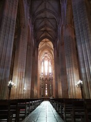 Obraz premium Interior of Batalha Monastery, Portugal