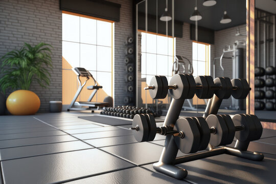 Fitness room (AI Generated|)