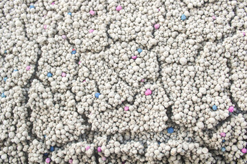 Bentonite cat litter, scented sand