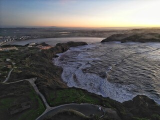 Obraz premium sunset over the sea