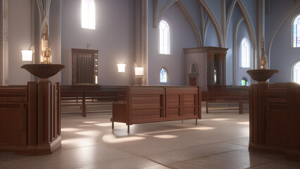 The Elegance of a Church: A Place to Marvel at Human Ingenuity and Artistry, Generative AI