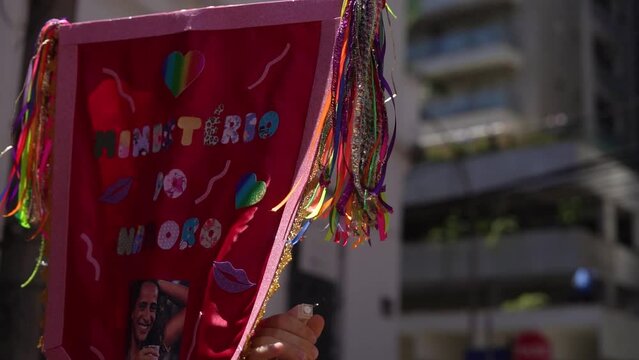 Bloco de Carnaval no Rio de Janeiro - Brasil
