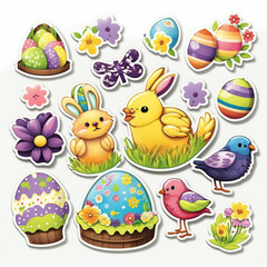 Easter Sticker Set