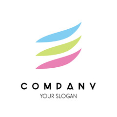 design company logo abstract template