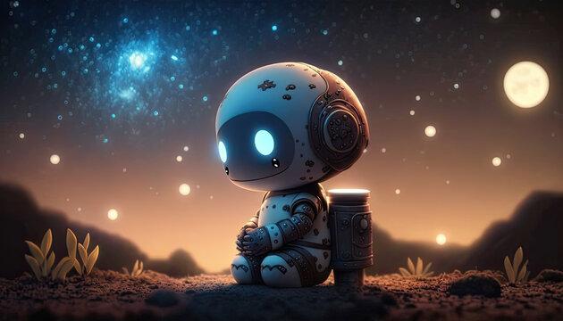 Illustration about artificial intelligence.