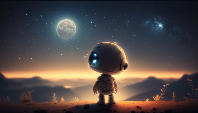 Illustration about artificial intelligence.